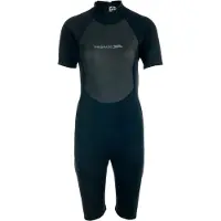 Trespass Scubadive 3 Mm Woman Short Sleeve Shorty Zwart S Vrouw