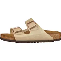 Birkenstock Muiltjes 'Arizona' parelwit