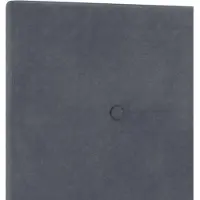 vidaXL Hoofdbord Donkergrijs 80 cm Fluweel