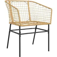 vidaXL 7-delige tuinmeubelset, bruin, van gevlochten polyrotan