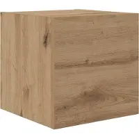 vidaXL TV Eenheden 4 st Artisan Eiken Bewerkt hout