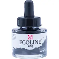 Taidepiste Ecoline inkt - 30 ml - zwart 700