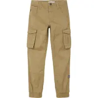 Name it Broek 'Bamgo' lichtbruin / antraciet / wit
