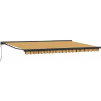 vidaXL Uitschuifbare luifel Meerkleurig 500 x 300 x 165 cm