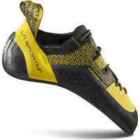La Sportiva - Katana Laces - Klimschoenen 38,5, zwart/geel/olijfgroen