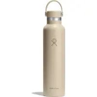 Hydroflask - Standard Mouth with Standard Flex Cap - Isoleerfles 710 ml, beige