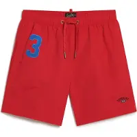 Superdry Gerecyclede Polo Zwemshort - 43 cm Rood Grootte: S
