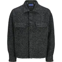 Jack & Jones Overhemd zwart gemêleerd