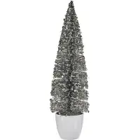 Krist+ Kerstboom Groot Ziverachtig Wit (10 x 38 x 10 cm)