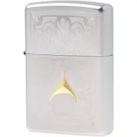 Zippo Design Satin Chrome 60007733, aansteker