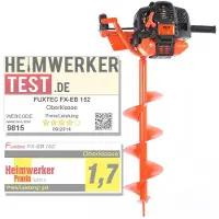 FUXTEC Grondboor Benzine incl. 100/150/200mm hulpstukken - 52cc - FX-EB152 (Nederlands instructieboek)