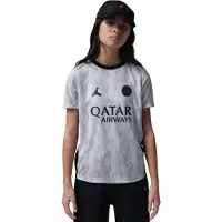 Nike Paris Saint-Germain x Jordan Pre-Match Trainingsshirt 2025-2026 Kids Grijs Zwart