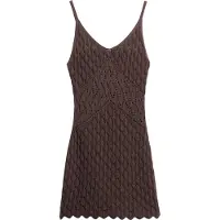 Superdry Crochet Cami Mouwloze Korte Jurk
