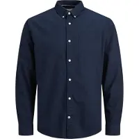 Jack & Jones Overhemd 'JJEOxford' navy