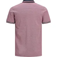 Jack & Jones Shirt 'Paulos' navy / eosine / rood / wit