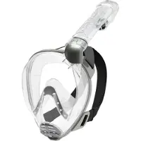 Cressi Baron Snorkeling Mask Transparant S-M