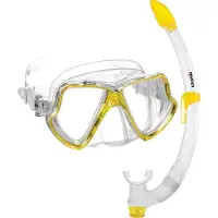 Mares Aquazone Wahoo Snorkeling Set Geel