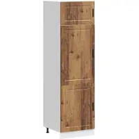 vidaXL Keukenkast Porto bewerkt hout oud houtkleurig