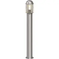 vidaXL Cilindervormige RVS LED tuinlamp