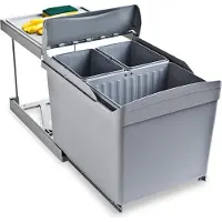 Emuca 8038221 2x7.5l Recyclebak