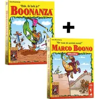 999 Games - Boonanza Kaartspel Met Extra Uitbreiding Marco Boono - Zeer interactief - Gezelschapsspel - Educatief spel - Snel spel - Klein cadeautje