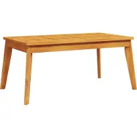 vidaXL Tuintafel 100x55x45 cm massief acaciahout