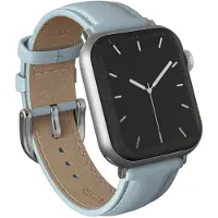Burga Genuine Leather Band voor de Apple Watch | 38/40/41/42 mm - Dream / Silver