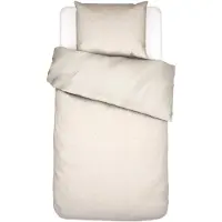Essenza Dekbedovertrek Fabrice Cloud Grey Satijn-200 x 200 / 220 cm | 2-Persoons
