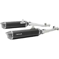 Remus Black Hawk Right Stainless Steel K 1600 Gt 17/k 1600 Gtl 118 Kw 2t16 Euro 4 17 Gehomologeerde Slip On Uitlaatdemper