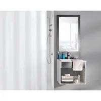 Kleine wolke Caravelle douchegordijn b120xh200 cm, wit