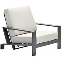 Garden Impressions Lincoln Verstelbare Fauteuil Carbon Black