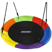 Kruzzel Ooievaarsnest schommel - 100 cm - multicolor - max 150 kilo - kinderschommels