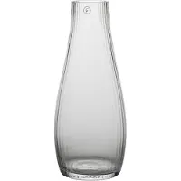ERNST karaf geribbeld glas Helder, Ø8x19 cm