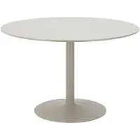 Ebuy24 Eettafel Riva - Rond Zand - Ø120x75cm