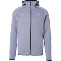 Puma Sportsweatvest 'Evostripe' duifblauw / wit