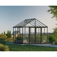 Canopia Aria Polycarbonaat Tuinkas 308x304x285 Cm Zwart