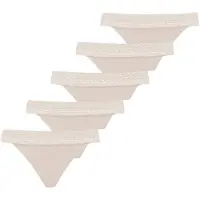 Mey String 'Modal Lace' nude