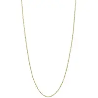 MORI Gold Filté 1,2mm breed collier, Venetiaans schakel, goud gevuld 1/20