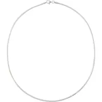 Behave – Zilveren Ketting 925 – 42 Cm – 1,9 Mm – Massief Zilver – Snake Chain – Slangen ketting