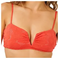 Rip Curl - Women's Oasis Multi Fit Bandeau - Bikinitop XL, rood