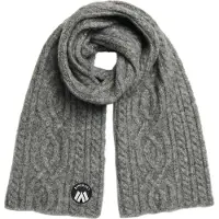 Superdry Sjaal donkergrijs
