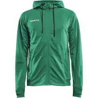 Craft Trainingsjack Men Evolve Hood Jacket Team Green-L