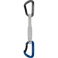 Mammut - Workhorse Keylock Quickdraws - Klimset 17 cm - Straight / Bent Gate, grijs