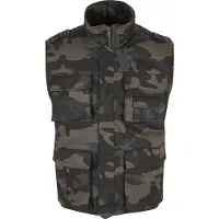 Brandit Bodywarmer 'Ranger' lichtbruin / grijs / spar