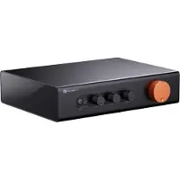 Fosi Audio ZP3 Gebalanceerde Voorversterker met Subwooferuitgang en Toneregeling – Stereo Preamp voor HiFi en 2.1 Audio
