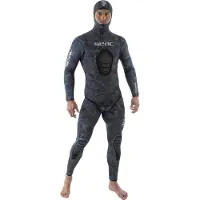 Seac Sub Snake Camo 5 Mm Spearfishing Jacket Zwart M Man