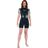 Mares Reef She Dives 2.5 Mm Woman Short Sleeve Shorty Zwart L Vrouw
