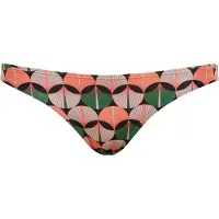 Superdry Dames Klassiek bikinibroekje met veelkleurige print (XS), Strandkleding, Gerecycled polyester, Duurzaam W3010399A