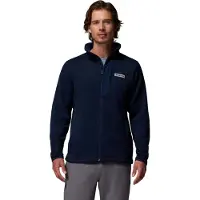 Columbia Vest Men Sweater Weather Full Zip Collegiate Navy-S