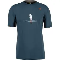 Karpos Wild Animal T-shirt Met Korte Mouwen Blauw 2XL Man